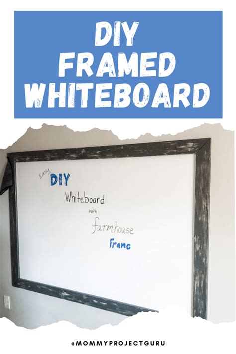 Whiteboard Frame Diy