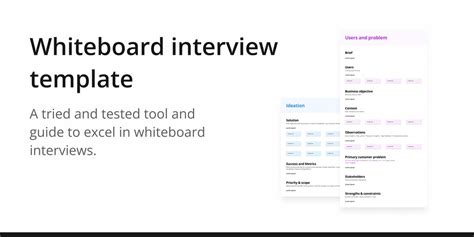 Whiteboard Interview Examples