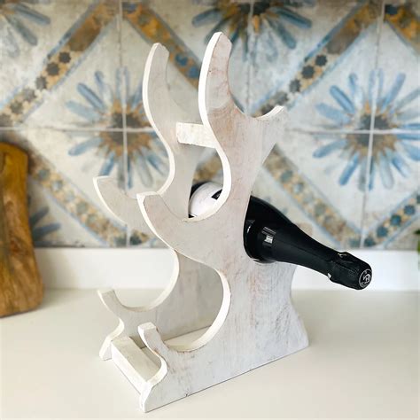 Whitewash Wine Rack