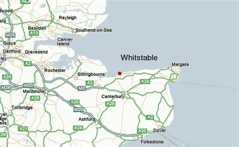 Whitstable Pearl Location Map