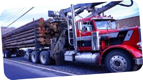 Logging Truck Loads Of Firewood For Sale In The Colville Shewelah Area