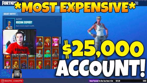 The most expensive account in Fortnite history? The auction is ongoing