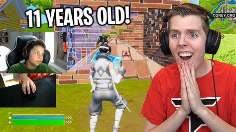 The youngest player on Fortnite? YouTube