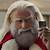 who plays santa in the capital one commercial