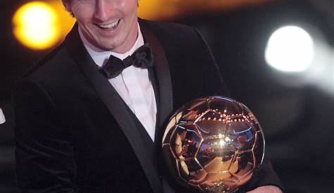 FIFA Ballon d'Or award winner Barcelona's Argentinian forward Lionel