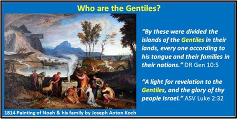 who are considered gentiles in the bible