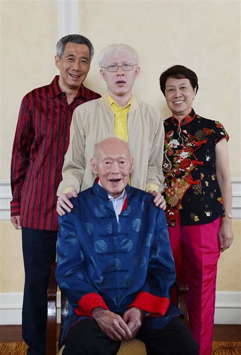 who are lee kuan yew's parents