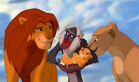who are simba's parents