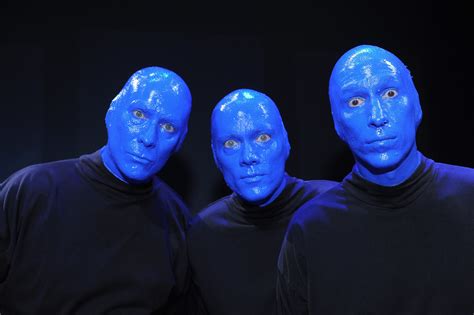 who are the blue men