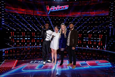 who are the contestants on the voice tonight