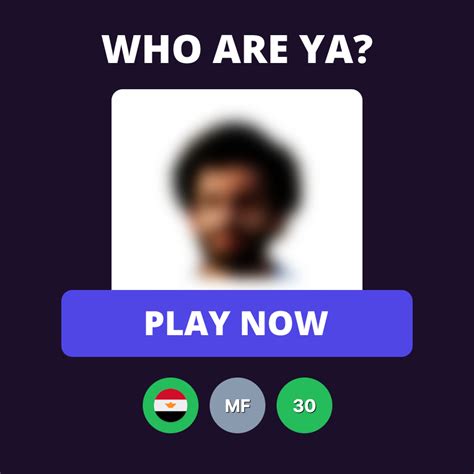 who are ya - football quiz games