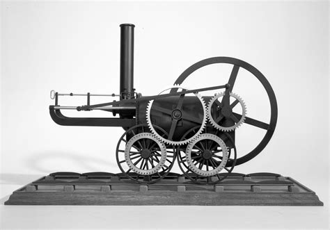 who built the first steam locomotive