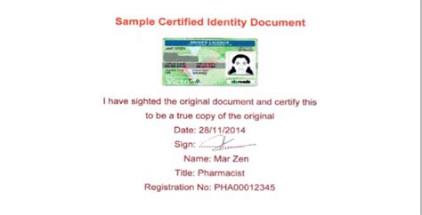 who can certify id documents nsw