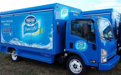 who delivers nestle water