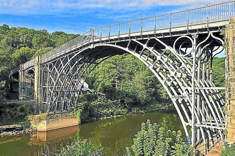 who designed the ironbridge in shropshire