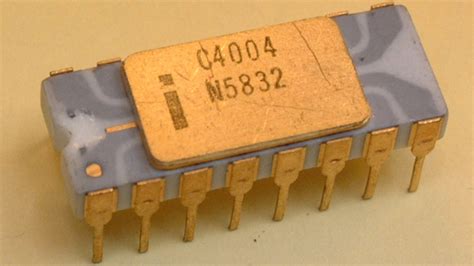 who discovered the first microprocessor