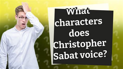 who does christopher sabat voice