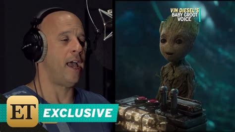 who does the voice of groot