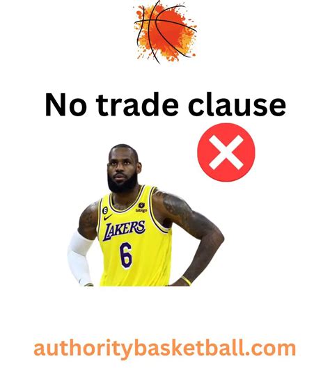 who has a no trade clause