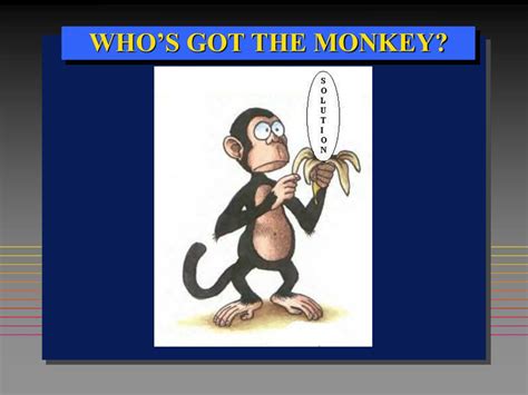 who has got the monkey