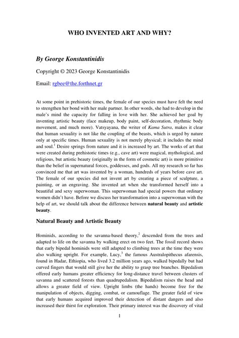 Who Invented Art Class