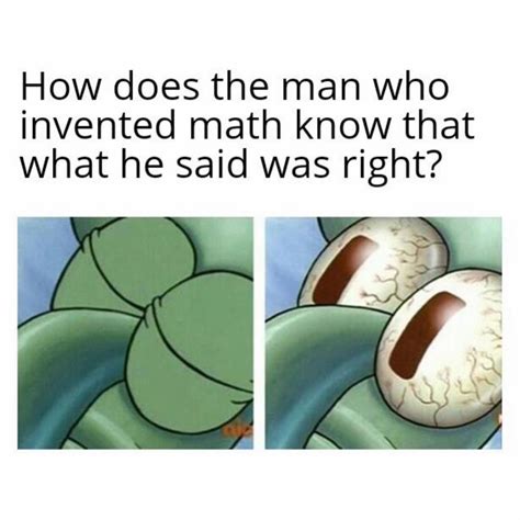 Who Invented Math Meme