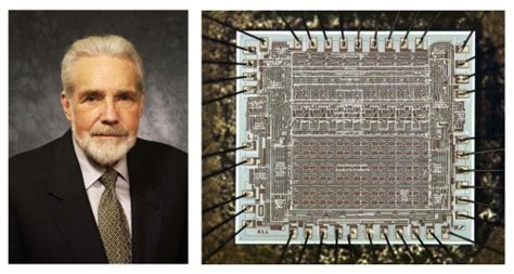who invented the first microprocessor in 1971