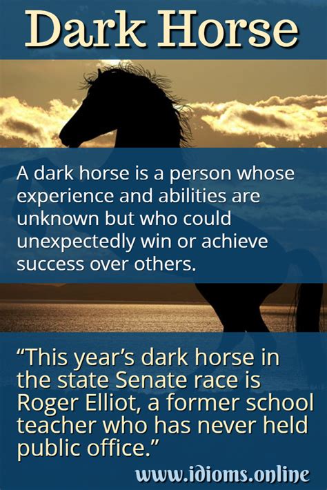 who is a dark horse