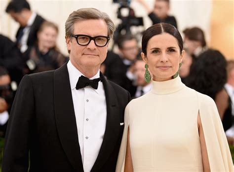 who is colin firth married to