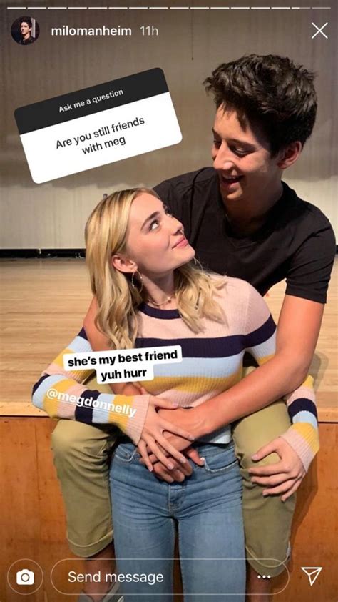 who is dating milo manheim and meg donnelly