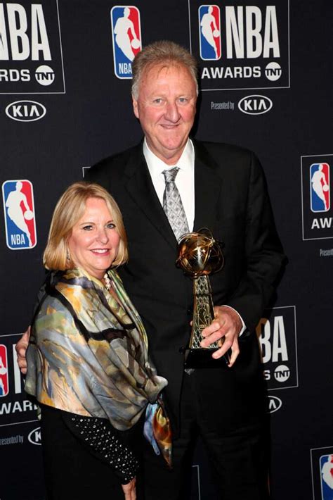 who is larry bird married too