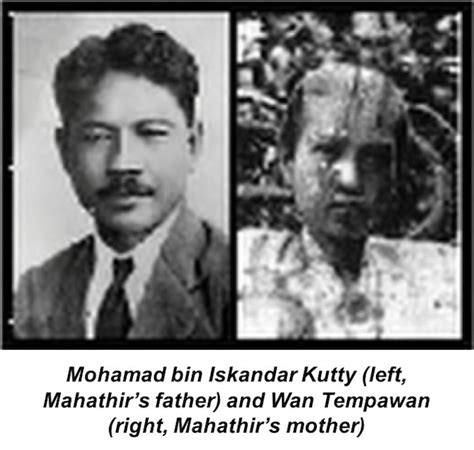 who is mahathir father