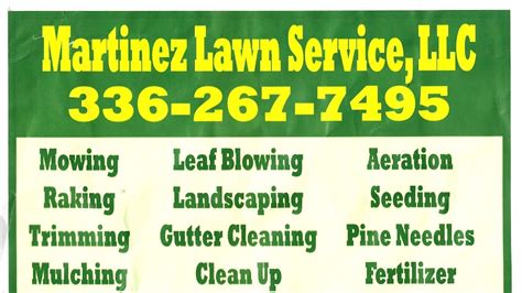 who is martinez lawn care & landscaping