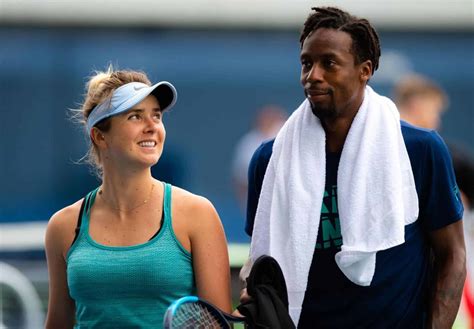 who is monfils wife