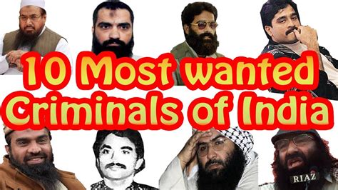 who is most wanted criminal in india