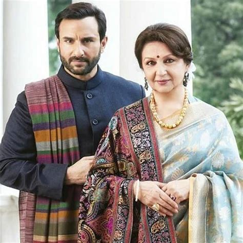 who is saif ali khan mother