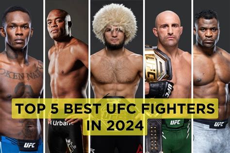 who is the best ufc fighter 2024