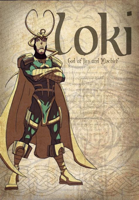 who is the norse god of mischief and lies