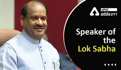 who is the present speaker of lok sabha 2023