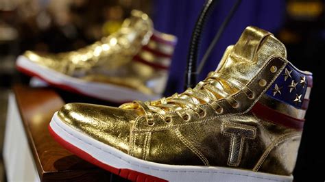 who is trump selling sneakers for