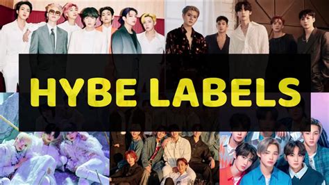 who is under hybe labels