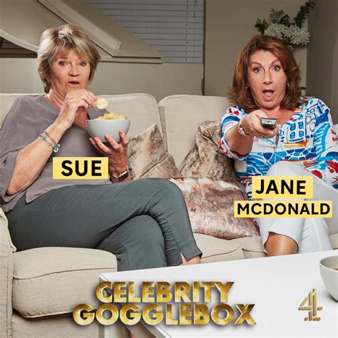 who is with jane mcdonald on gogglebox