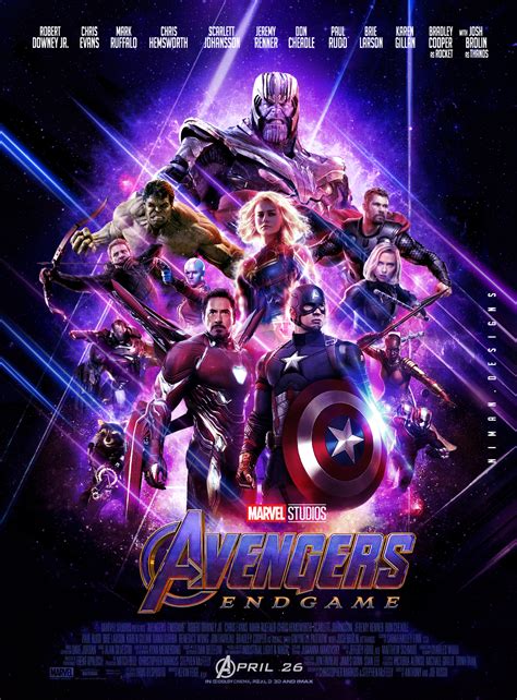 who made the avengers endgame poster