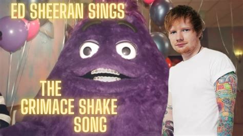 who made the grimace shake song