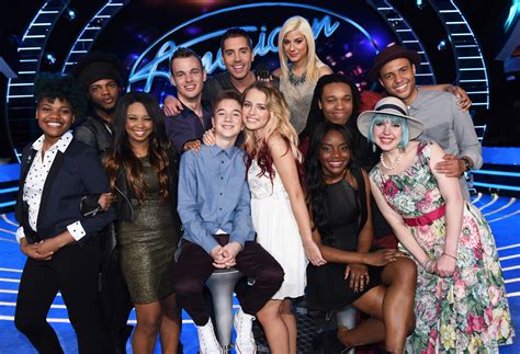 who made the top 14 american idol