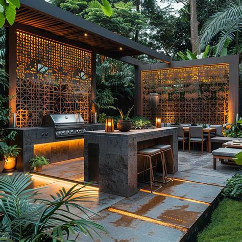 Backyards perfect for a backyard grill