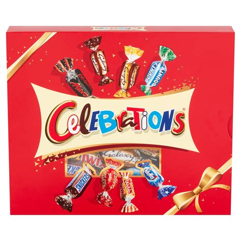 who makes celebration chocolates