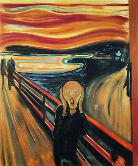 who painted the scream