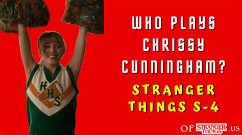 who plays christy in stranger things