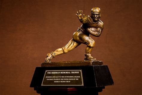 who posed for the heisman trophy